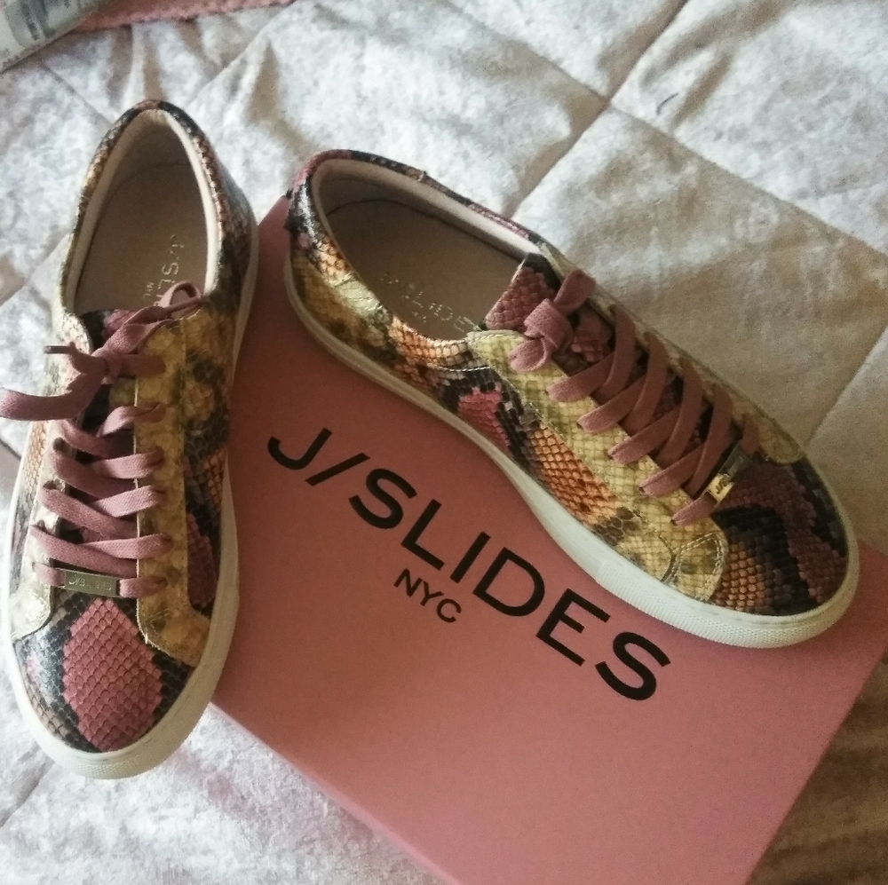 Nib jslides sneakers  size 6½